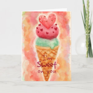 Cartes Pour Fêtes Annuelles Bonbon sur vous