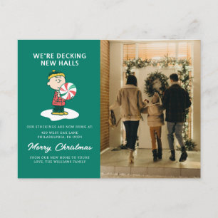 Cartes Pour Fêtes Annuelles Bonbons à la menthe Charlie Brown