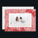 Cartes Pour Fêtes Annuelles Bonbons Pomme Rouge glace blanc Flocon de neige Ca<br><div class="desc">Pomme de bonbons | Ice White Snowflake Photo Frame Carte de vacances *Contactez-nous pour plus d'informations ou consultez nos collections de vacances de Noël</div>
