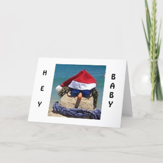 CARTES POUR FÊTES ANNUELLES BONHOMME DE NEIGE SYMPATHIQUE DIT QUE VOTRE AMOUR 