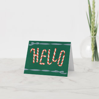 Cartes Pour Fêtes Annuelles Bonjour !