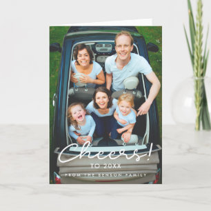 Cartes Pour Fêtes Annuelles Bonjour à 2025 simple Nouvel An