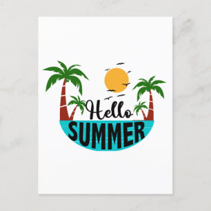 Cartes Pour Fêtes Annuelles Bonjour été