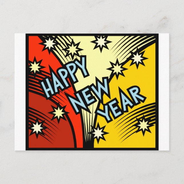 Cartes Pour Fêtes Annuelles Bonne année (Devant)