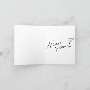 Cartes Pour Fêtes Annuelles Bonne année