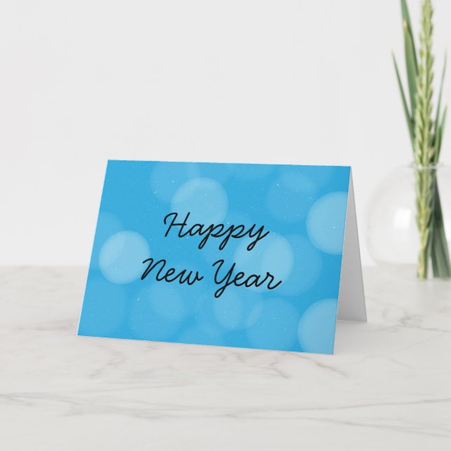 Cartes Pour Fêtes Annuelles Bonne Année (Devant)