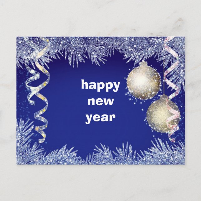 Cartes Pour Fêtes Annuelles Bonne année (Devant)