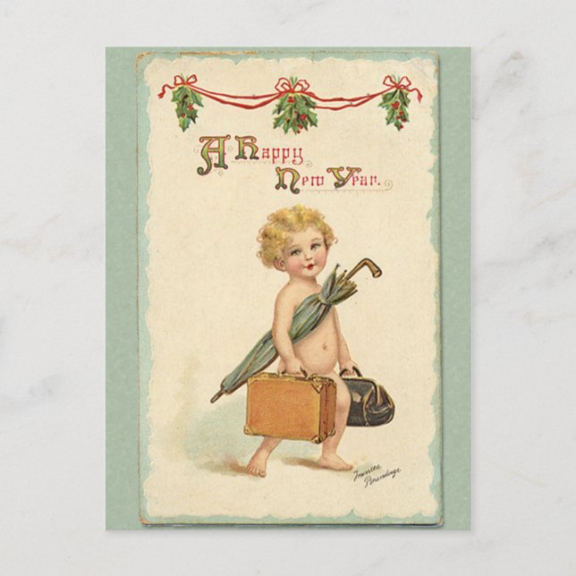 Cartes Pour Fêtes Annuelles Bonne année (Devant)