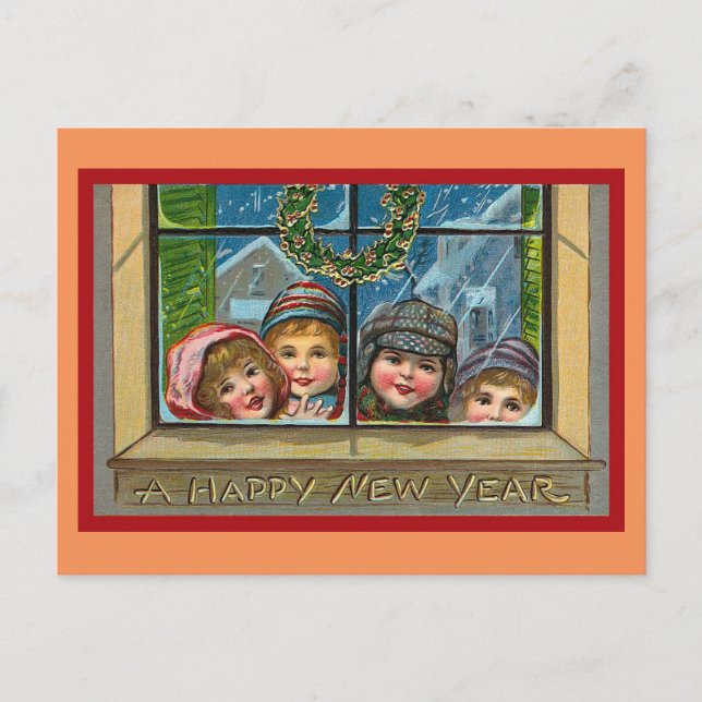 Cartes Pour Fêtes Annuelles Bonne année (Devant)