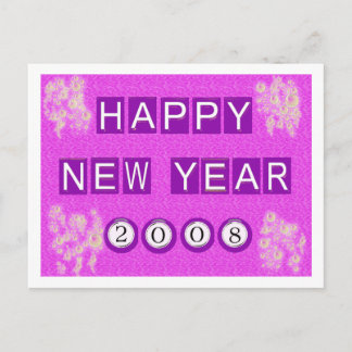 CARTES POUR FÊTES ANNUELLES BONNE ANNÉE 2008