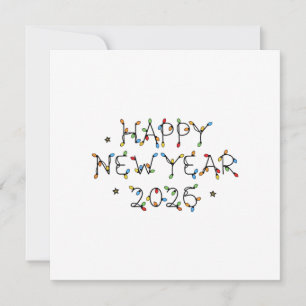 Cartes Pour Fêtes Annuelles Bonne Année 2026 Design Minimaliste