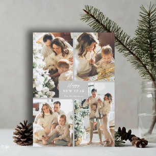 Cartes Pour Fêtes Annuelles Bonne année 4 Collage de photos