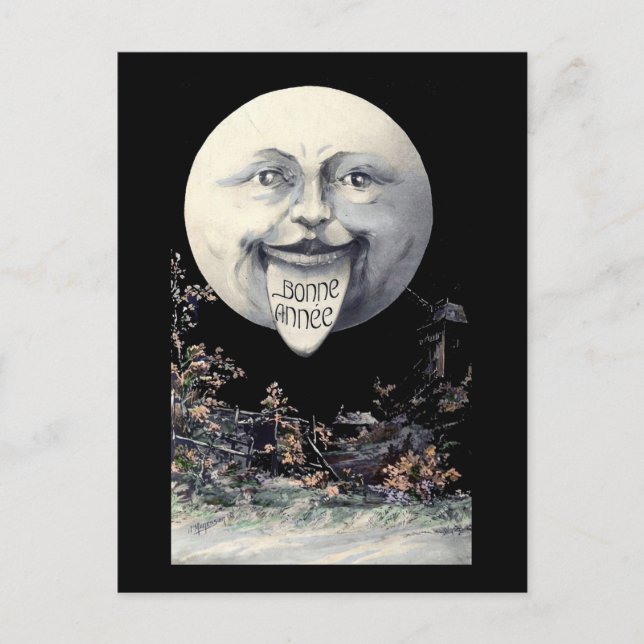 Cartes Pour Fêtes Annuelles Bonne Annee — Bonne année (Devant)