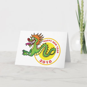 Cartes Pour Fêtes Annuelles Bonne année chinoise 2010