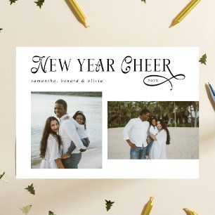 Cartes Pour Fêtes Annuelles Bonne Année Collage de Photos de Modern Family