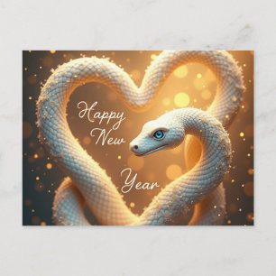 Cartes Pour Fêtes Annuelles Bonne année du serpent à bois