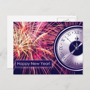 Cartes Pour Fêtes Annuelles Bonne année. Feux