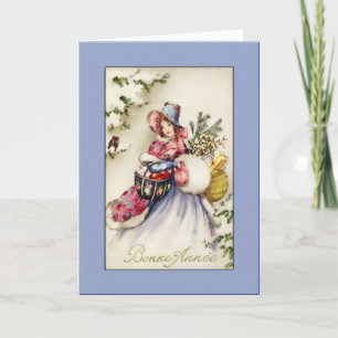 Cartes Pour Fêtes Annuelles Bonne Annee Holiday Salutations
