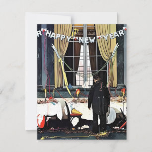 Cartes Pour Fêtes Annuelles Bonne année - Norman Rockwell