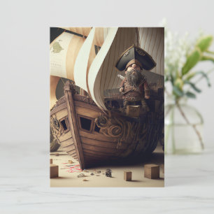 Cartes Pour Fêtes Annuelles Bonne conférence comme une journée de pirates ! Ca