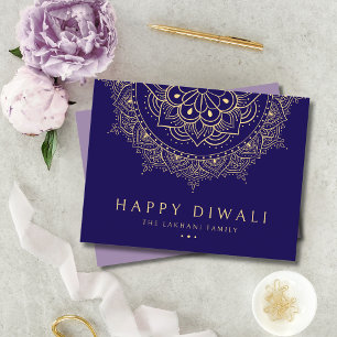Cartes Pour Fêtes Annuelles Bonne fête des lumières de Diwali