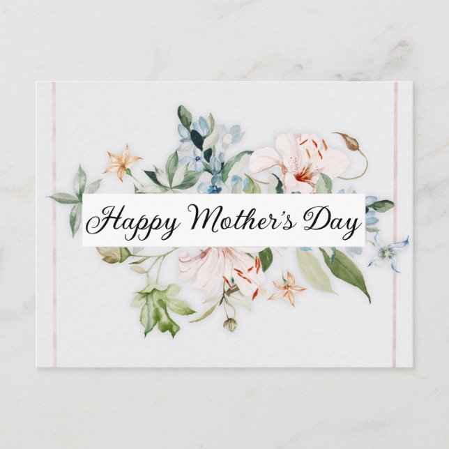 Cartes Pour Fêtes Annuelles Bonne fête des mères (Devant)