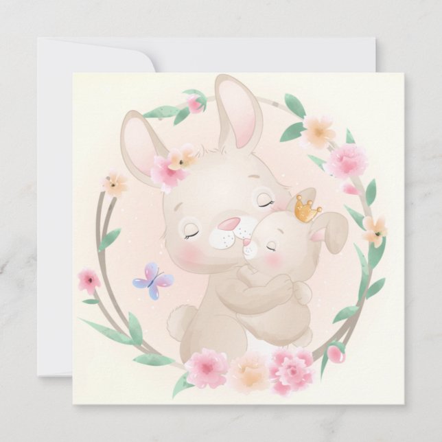 Cartes Pour Fêtes Annuelles Bonne fête des mères (Devant)