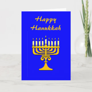 Cartes Pour Fêtes Annuelles Bonne Hanoukka