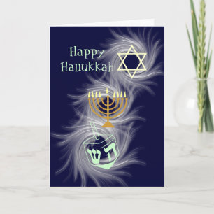 Cartes Pour Fêtes Annuelles Bonne Hanoukka