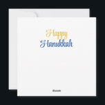 Cartes Pour Fêtes Annuelles Bonne Hanoukka<br><div class="desc">Joyeux Hanoukka,  design coloré.</div>