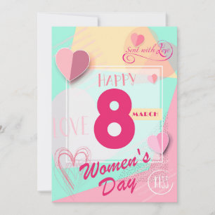 Cartes Pour Fêtes Annuelles Bonne Journée des Femmes ! Fête internationale du