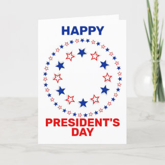 Cartes Pour Fêtes Annuelles Bonne journée du Président