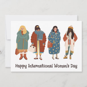 Cartes Pour Fêtes Annuelles Bonne Journée internationale de la femme
