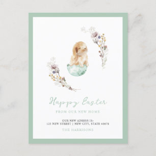 Cartes Pour Fêtes Annuelles Bonne Pâques mignonne Bunny Nouvelle Maison Faire-