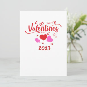 Cartes Pour Fêtes Annuelles Bonne Saint Valentin 2023