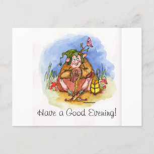 Cartes Pour Fêtes Annuelles Bonne soirée !