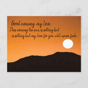 Cartes Pour Fêtes Annuelles bonne soirée