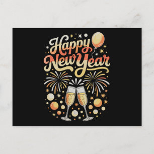 Cartes Pour Fêtes Annuelles Bonne soirée du Nouvel An Veille du Nouvel An Fête