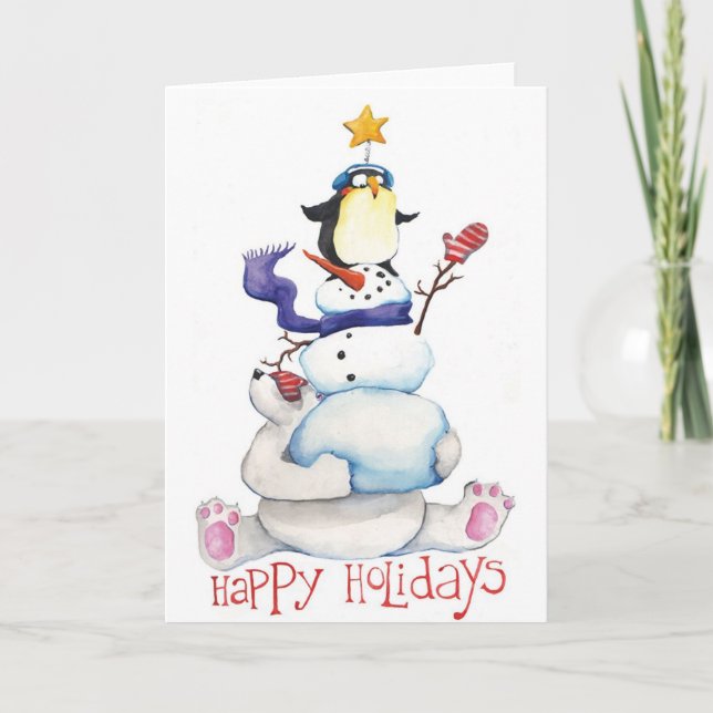 Cartes Pour Fêtes Annuelles Bonnes fêtes (Devant)