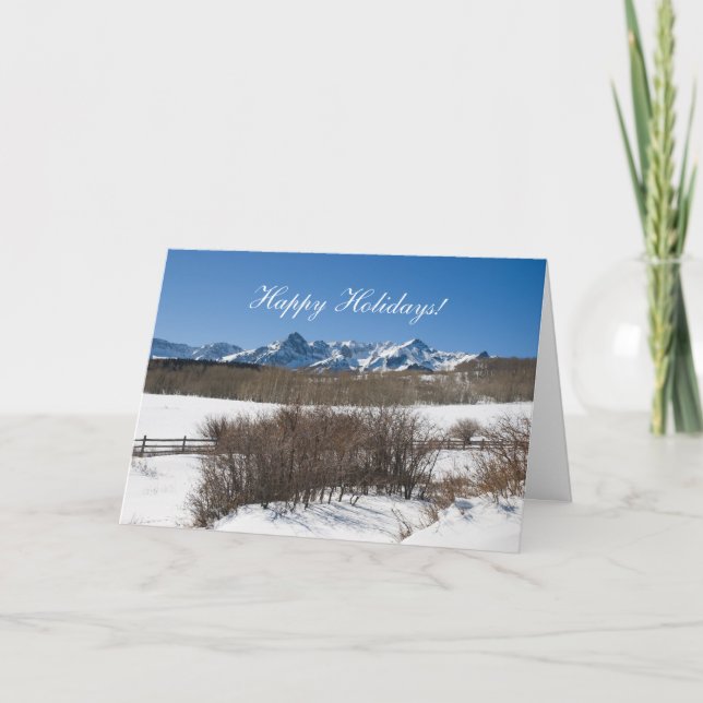 Cartes Pour Fêtes Annuelles Bonnes fêtes ! (Devant)