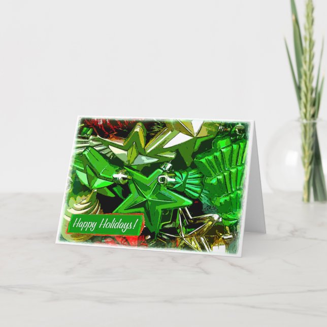 Cartes Pour Fêtes Annuelles Bonnes fêtes conception 4 (Devant)