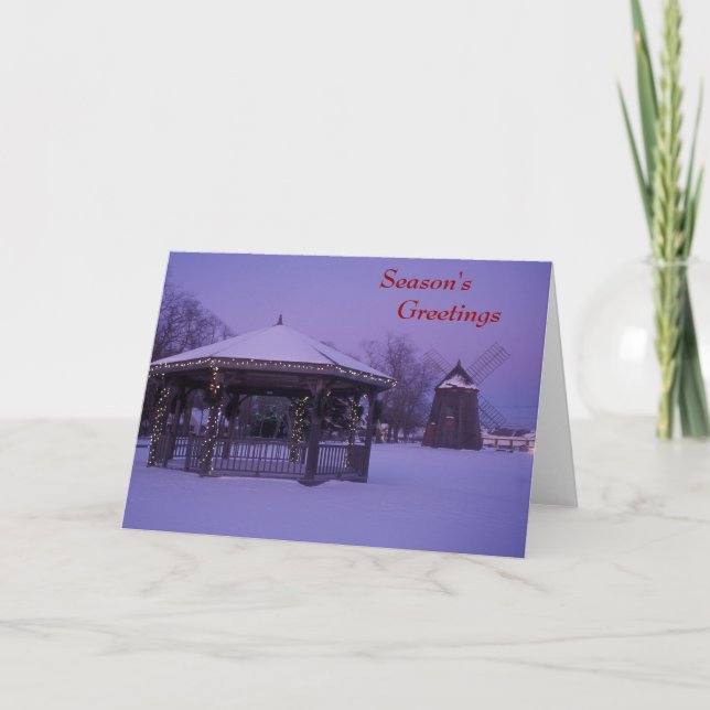 Cartes Pour Fêtes Annuelles Bonnes Fêtes de Cape Cod (Devant)