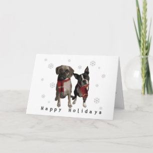 Cartes Pour Fêtes Annuelles Bonnes fêtes de Charlie et de Murphy