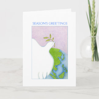 Cartes Pour Fêtes Annuelles Bonnes Fêtes de colombe