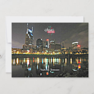 Cartes Pour Fêtes Annuelles Bonnes Fêtes de Nashville, Tennessee