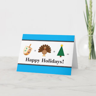 Cartes Pour Fêtes Annuelles Bonnes fêtes (Noël, Hanoukka, thanksgiving)