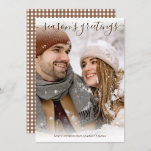 Cartes Pour Fêtes Annuelles Bonnes Fêtes photo personnalisée Noël