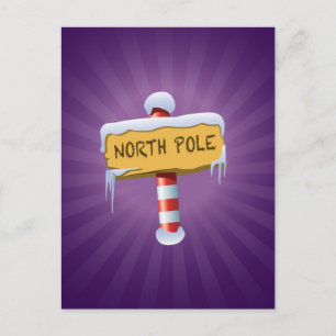 Cartes Pour Fêtes Annuelles Bonnes fêtes Pôle Nord