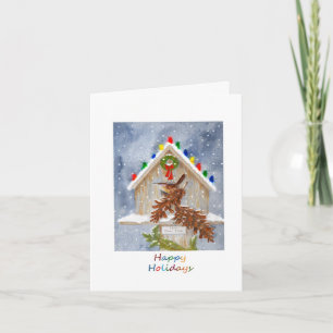 Cartes Pour Fêtes Annuelles Bonnes fêtes roitelet