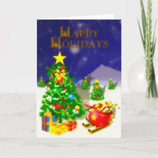 Cartes Pour Fêtes Annuelles Bonnes fêtes trois